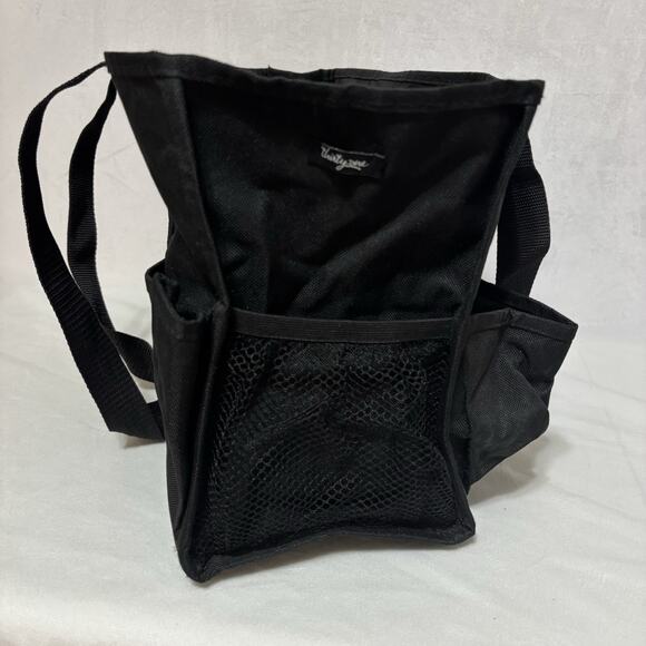 Thirty One Organizing Utility Tote 15 x 10 x 6 Pockets Solid Black - Picture 3 of 5